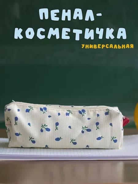 Пенал школьный для ручек, карандашей и других школьных принадлежностей