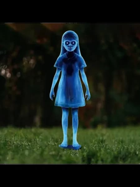 Грот для сада Ghosts на стержне для Halloween, 1 шт