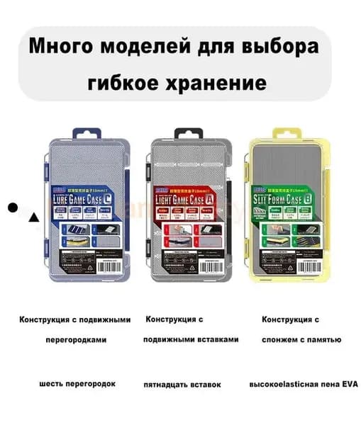 Коробка для рыболовных приманок. Многофункциональное удобное рыболовное снаряжение