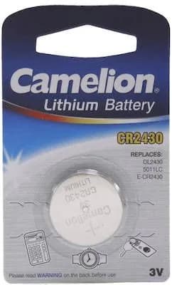 Элемент питания (батарейка) 3V Camelion CR2430 BL-1 1шт блистер