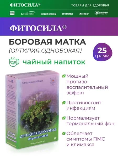 Боровая матка чайный напиток, 25 г ФИТОСИЛА