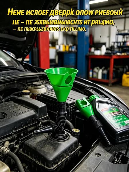 воронка для бензина, воронка из пожаробезопасного HDPE пластика с антистатическими добавками, герметичная, с гибким носиком и усиленной ручкой, Для авто, дачи,лодки,генератора и хранения топлива