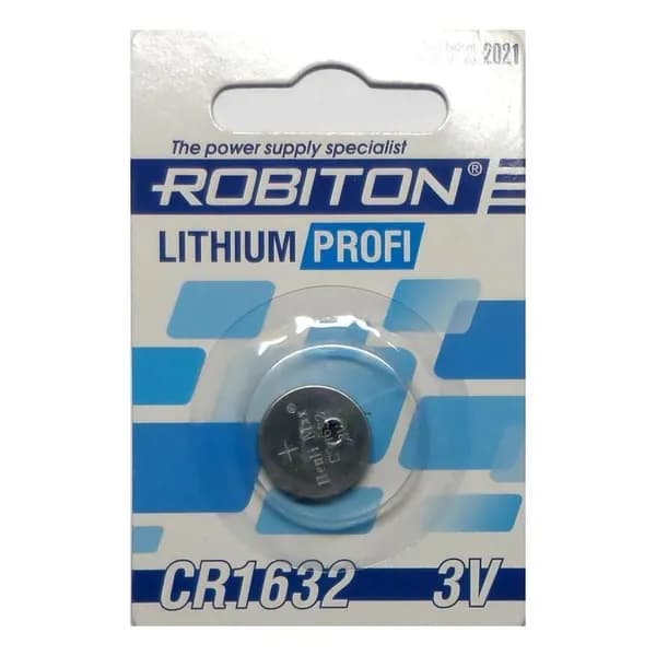 Батарейка литиевая CR1632 Robiton
