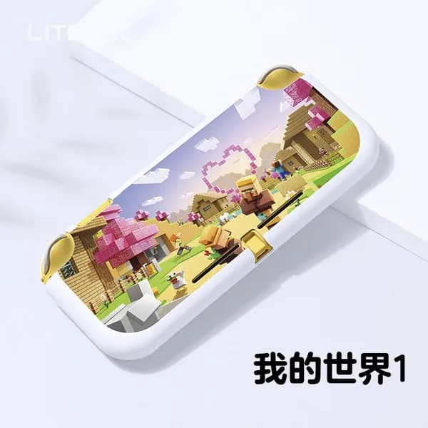 Minecraft Nintendo New Switch матовый защитный чехол NS OLED, разделенный TPU цветной корпус