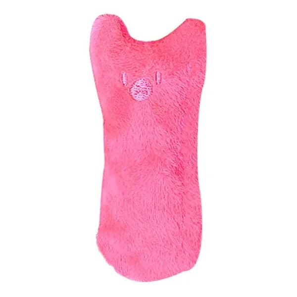 Игрушка для кошек мягкая с кошачьей мятой и шуршалкой мятная подушечка для зубов и грызения интерактивная плюшевая