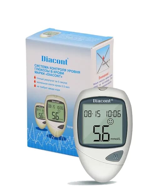 Глюкометр Diacont (Диаконт) для измерения глюкозы в крови