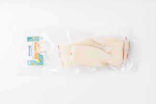 Кальмар командорский тушка очищенная судовой заморозки, 500 г
