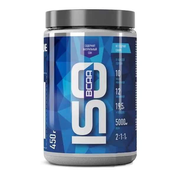 ИЗО БЦАА коктейль ISO BCAA 450 гр (R-Line Sport Nutrition). Вкус: Черная смородина