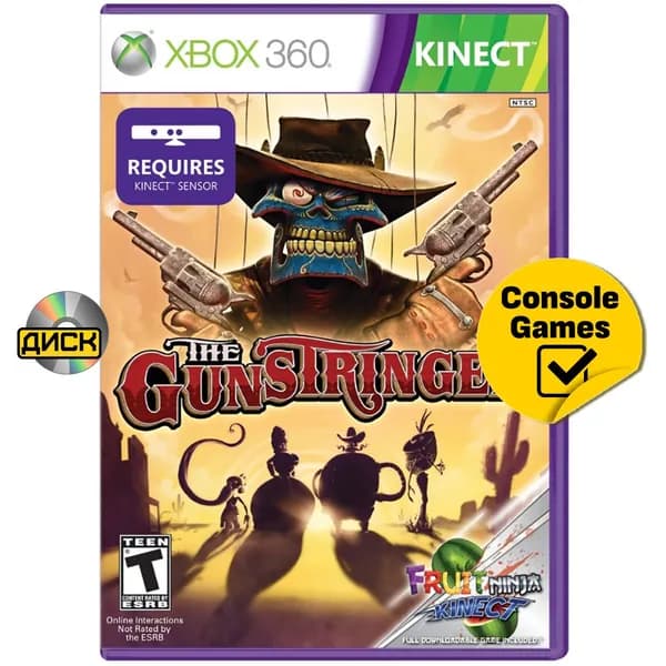 Игра Xbox 360 The Gunstringer (для Kinect) (английская версия) (XBox 360, Английская версия)