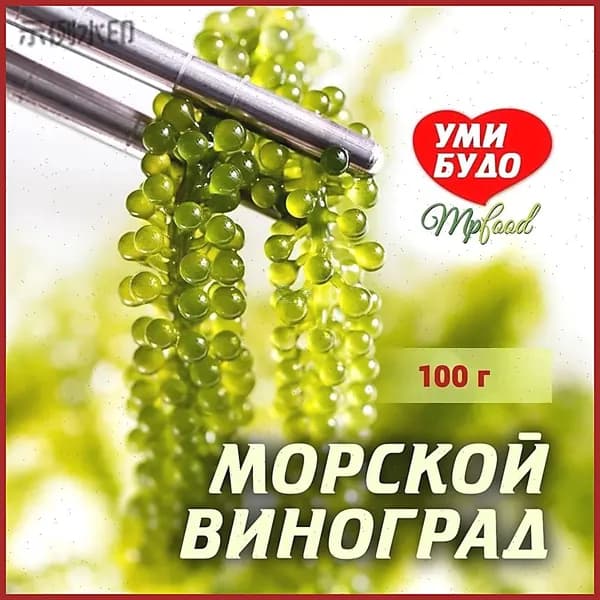 Морской виноград пищевой Уми Будо 100 гр