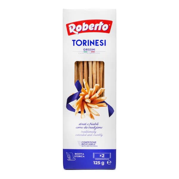 Хлебные палочки Roberto Grissini Torinesi, 125 г