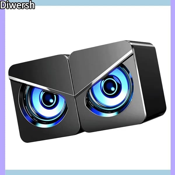 USB акустическая система, компактная и удобная, для домашних ПК