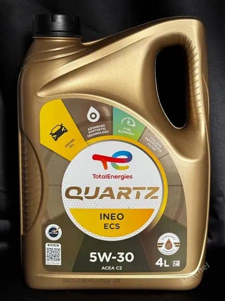 Масло моторное 5W-30 синтетическое QUARTZ INEO ECS 4л