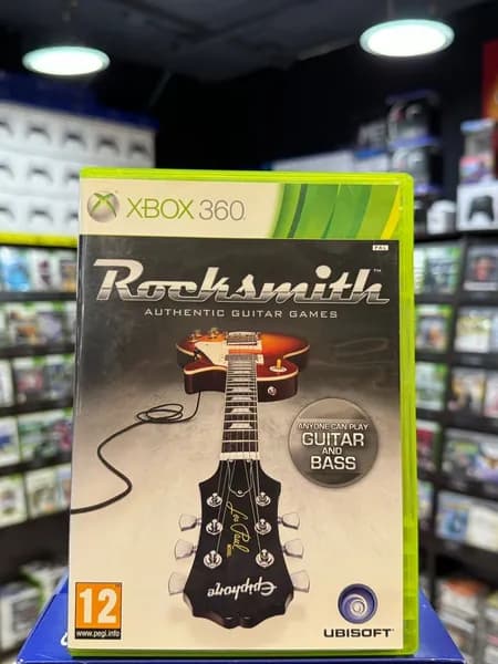Игра Rocksmith Authentic Guitar Games (Xbox 360) (Box)
