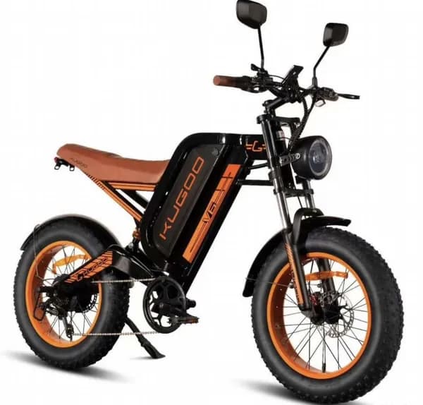 Электровелосипед Kugoo Kirin V6 2025 240W, 48V/28.6AH