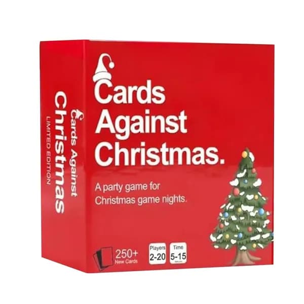 Настольная игра Cards Against Christmas : 250 карт, для взрослых, на рождественскую вечеринку