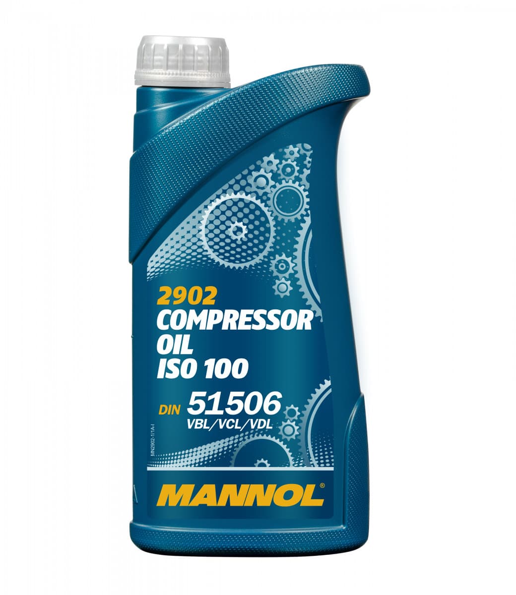 Масло компрессорное минеральное MANNOL Compressor Oil ISO 100, 1 литр (MN2902-1)