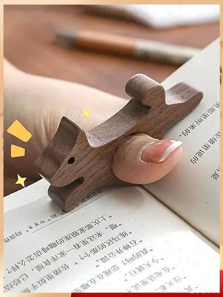1 шт. Держатель для страниц, форма щенка