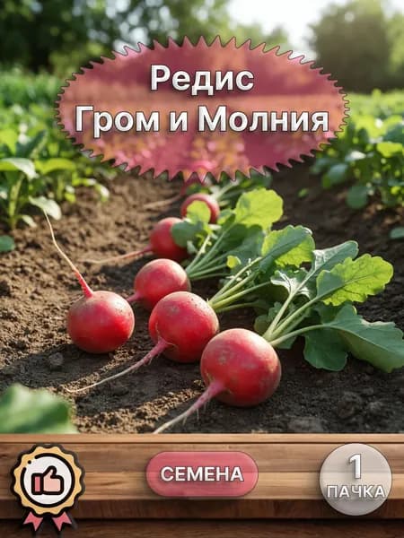 Редис Гром и Молния (семена)