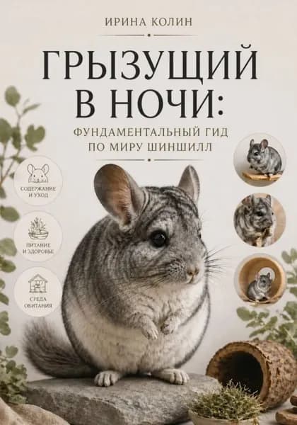 Грызущий в ночи: фундаментальный гид по миру шиншилл | Колин Ирина | Электронная книга