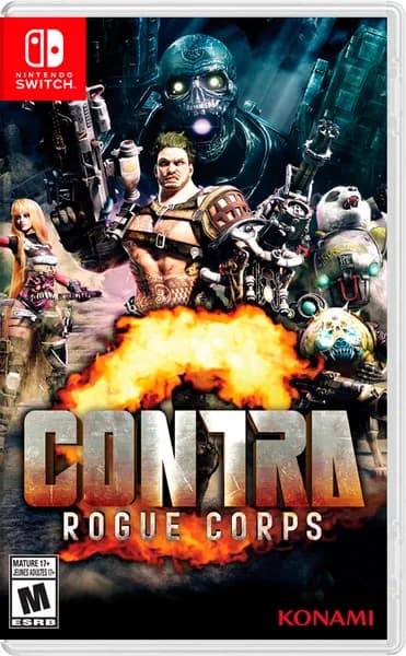 Игра Contra Rogue Corps (английская версия) для Nintendo Switch
