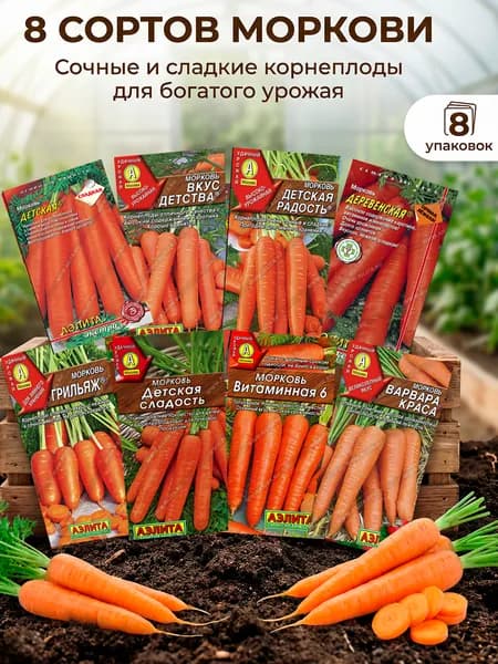 Морковь семена для посадки