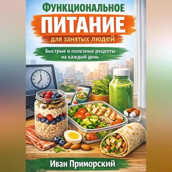 Функциональное питание для занятых людей. Быстрые и полезные рецепты на каждый день | Иван Приморский | Электронная аудиокнига