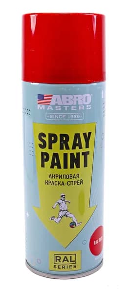 ABRO MASTERS SP-RAL-3002-RE краска-спрей акриловая, карминно-красный