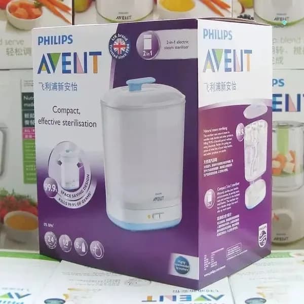 Philips Avent 2-in-1 Паровой стерилизатор для бутылок SCF922
