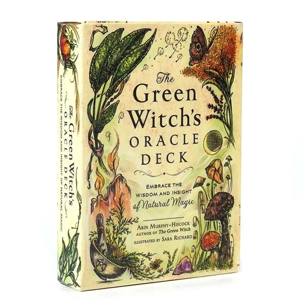 ОРАКУЛ GREEN WITCH'S Карты природной магии, ведьмовской мудрости для медитации, гадания, эзотерической практики дома