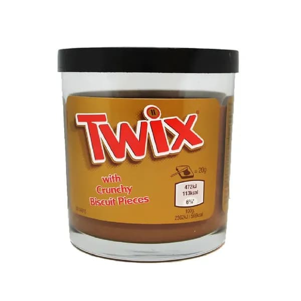 Шоколадная паста Twix с кусочками печенья 200гр