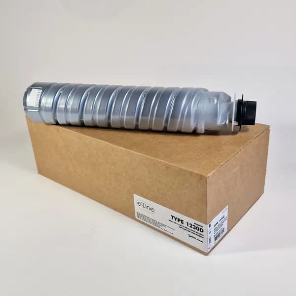 Тонер картридж Type 1230D, MP 2000 842015 842340, E-Line, для Ricoh Aficio 2015 2018 2020, 1 штука, черный, 9000 листов