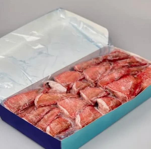 Окунь морской ( 1*7 кг ) потр. без головы (косой срез) мороженый размер 300-500