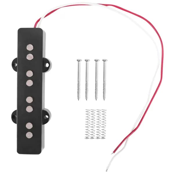 Pro Electric Bass Бесшумный бриджевый звукосниматель открытого типа для 4-струнного джазового баса