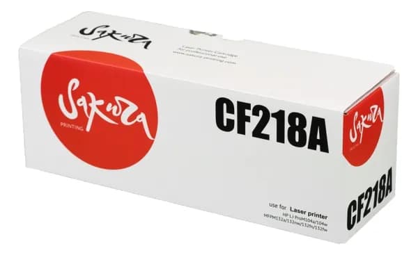 Картридж Sakura SACF218A (HP 18A - CF218A) 1400 стр, черный