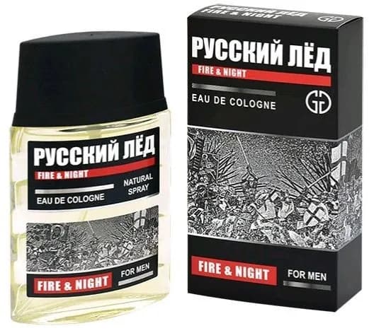 Positive Parfum Русский лёд Одеколон мужской Fire&Nigh, 60 мл