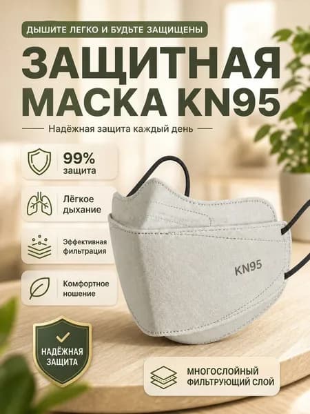 Респиратор профессиональный, FFP3, размер 8, 10 шт.