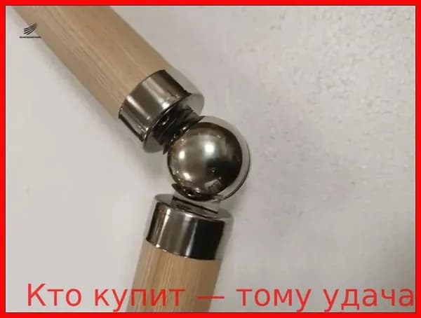 Универсальный поворотный шарнир для круглого поручня, диаметр 50мм