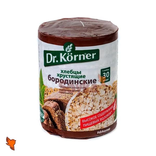 Хлебцы бородинские Dr. Korner, 100г