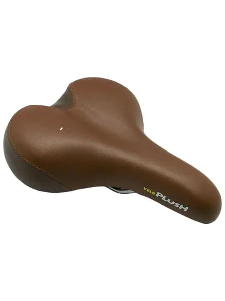 Седло VELO PLUSH комфорт 270x210 мм, гелевое, коричневое