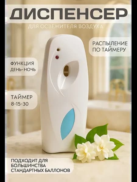 Диспенсер для освежителя воздуха автоматический 3 режима