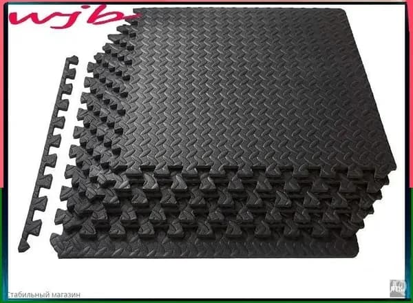Спортивное напольное покрытие, 6шт, 30*30 см