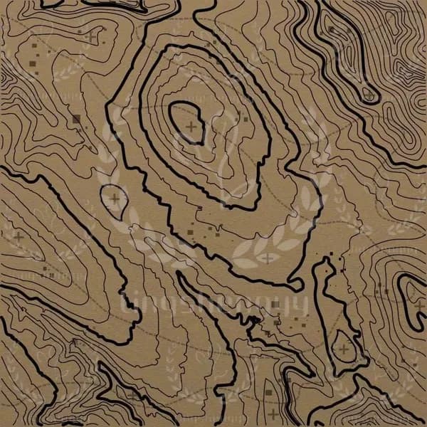 Лист Kydex 300x300x1.5/2 мм, текстура Simple Terrain - для ножен и тактических аксессуаров (1 шт)
