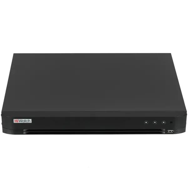 DS-H316/2QAF HiWatch Видеорегистратор HD-TVI /AHD/ CVI/ CVBS 16 каналов видео + 2 IP 6Мп + 16 аудио или16- каналов AoC