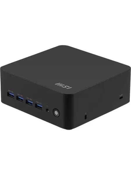 MSI Мини-ПК Cubi Z AI 8M-028BRU (AMD Ryzen 5 8645HS, RAM Отсутствует, AMD Radeon Graphics, Без ОС), 936-B03231-028, черный