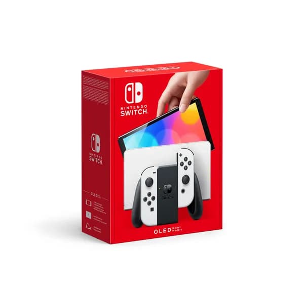 Игровая приставка Nintendo Switch OLED Model, 64 ГБ, белая