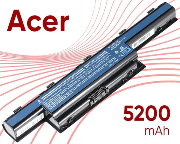 Аккумулятор для ноутбука Acer 5200 мАч, (Acer, AS10D31, AS10D3E, AS10D41, AS10D51, AS10D56, AS10D5E, AS10D61, AS10D71, AS10D73, AS10D75, AS10D81, AS10G3E)