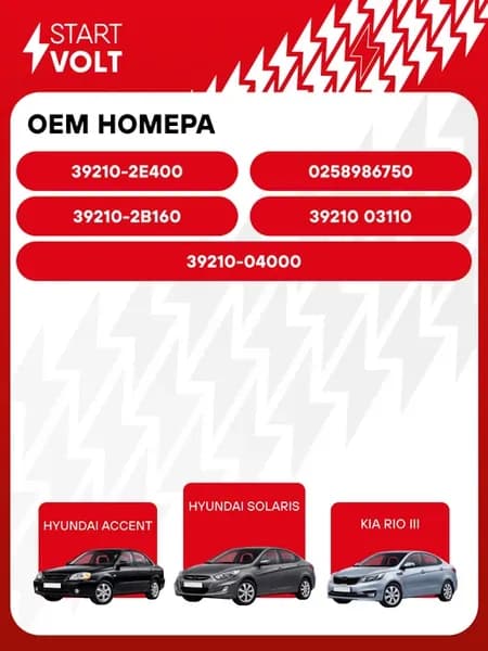 Датчик кислорода лямбда зонд для Hyundai Solaris Kia Rio