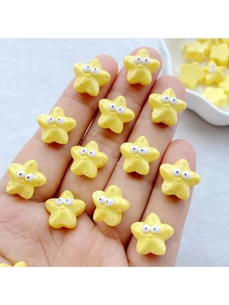 20pcs смола морской серии декоративные аксессуары