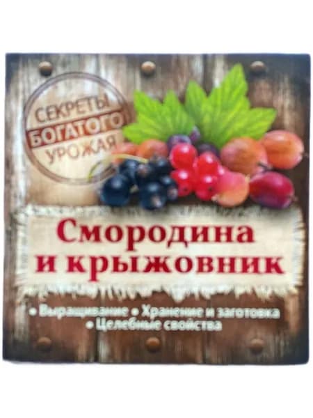 Смородина и крыжовник: Выращивание. хранение и заготовка. Целебные свойства | Книга б/у